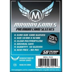 Mayday Premium Euro Card Sleeve Pack of 50 59x92MM