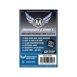 Mayday Premium Mini Eur Sleeve Pack of 50 45x92 MM