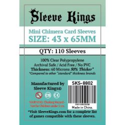 Sleeve Kings Mini Chimera Card Sleeves 43x65mm