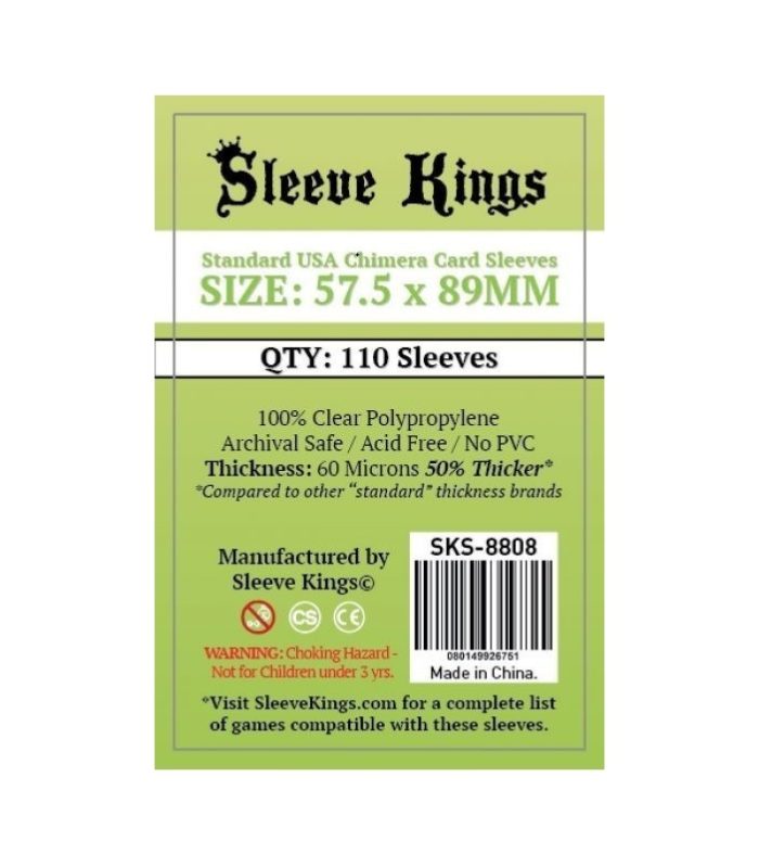 Sleeve Kings Std Chimera Card Sleeves 57.5x89MM