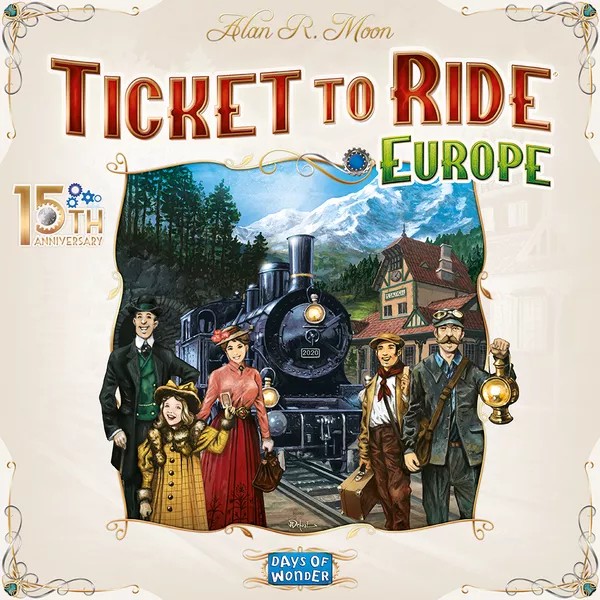 Ticket to Ride: Europe - 15th Anniversary - EN