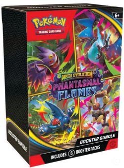 Mega evolution phantasmal flames bundle 6 boosters 01