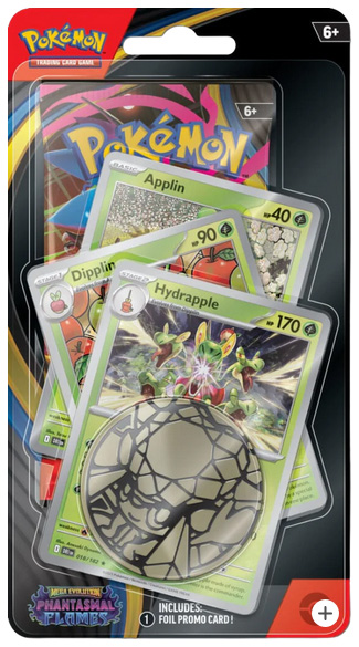 Mega evolution phantasmal flames checlane blister applin dipplin hydrapple